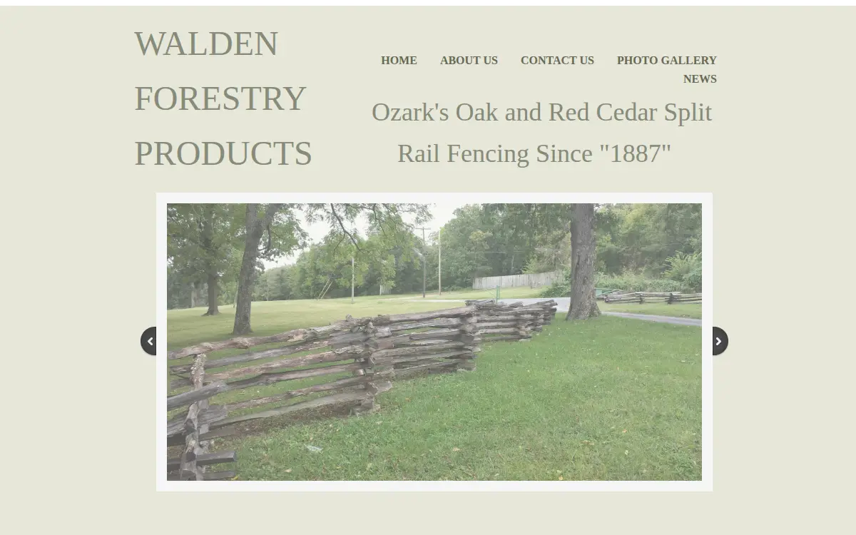 Homepage of Walden Lynn