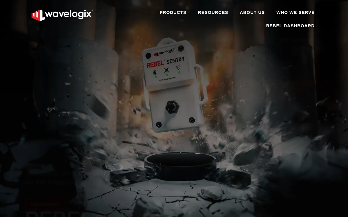 Homepage of Wavelogix, INC.