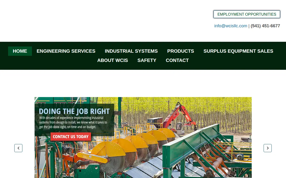 Homepage of Wcis LLC