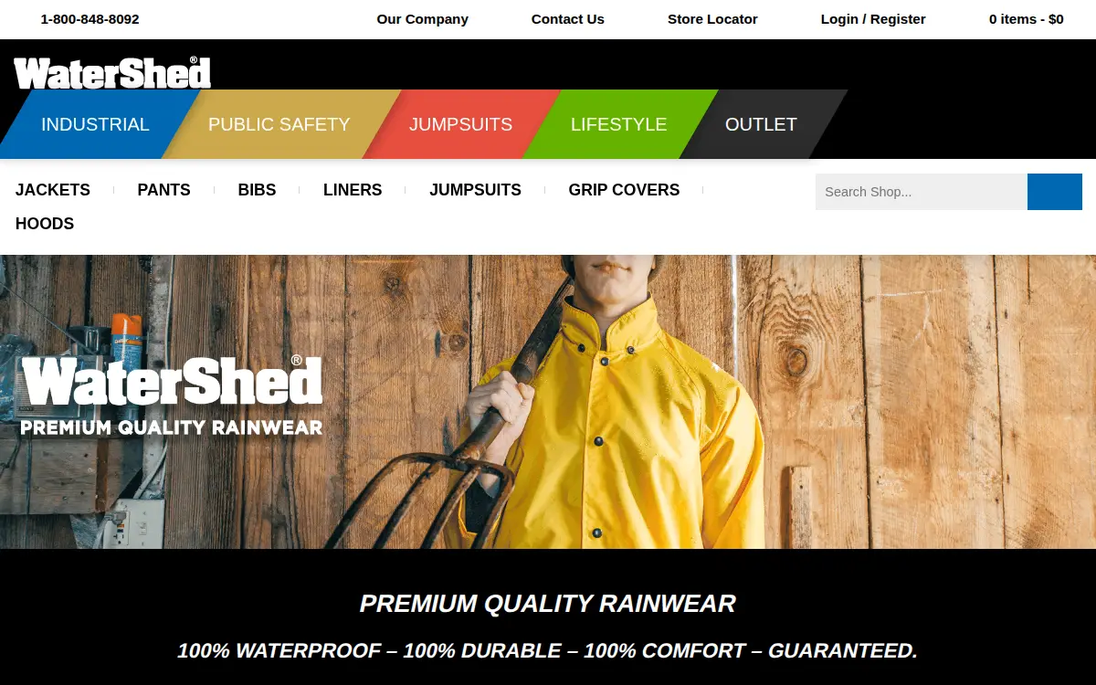 Homepage of Watershed LLC