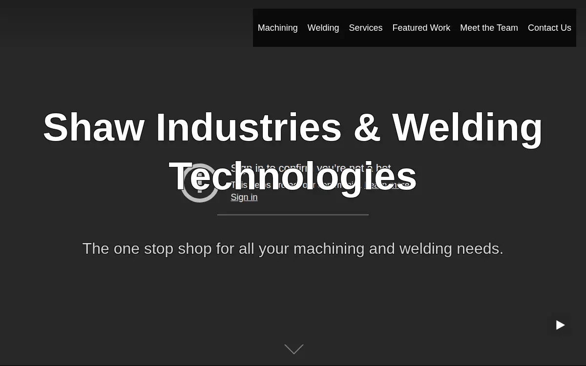 Homepage of Welding Technologies LLC