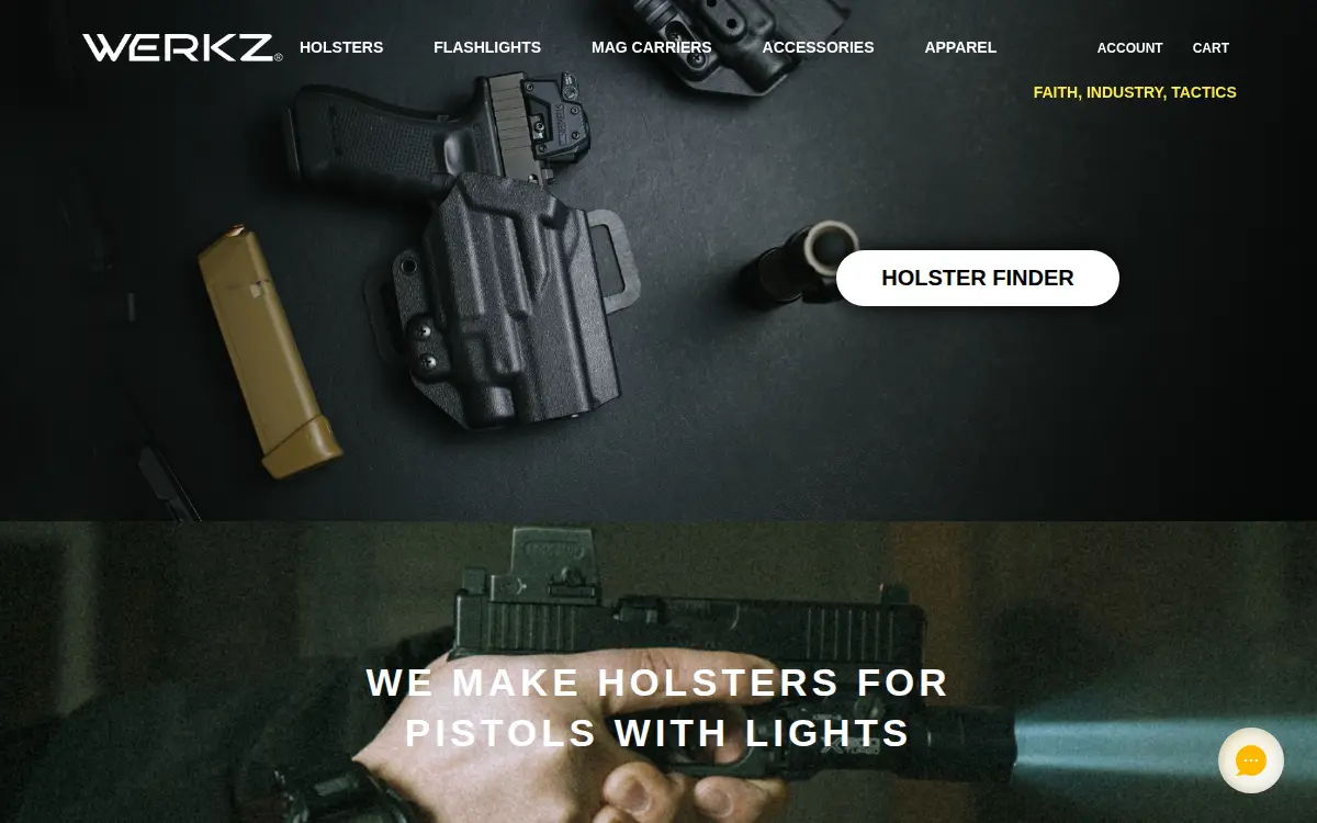 Homepage of Werkz LLC