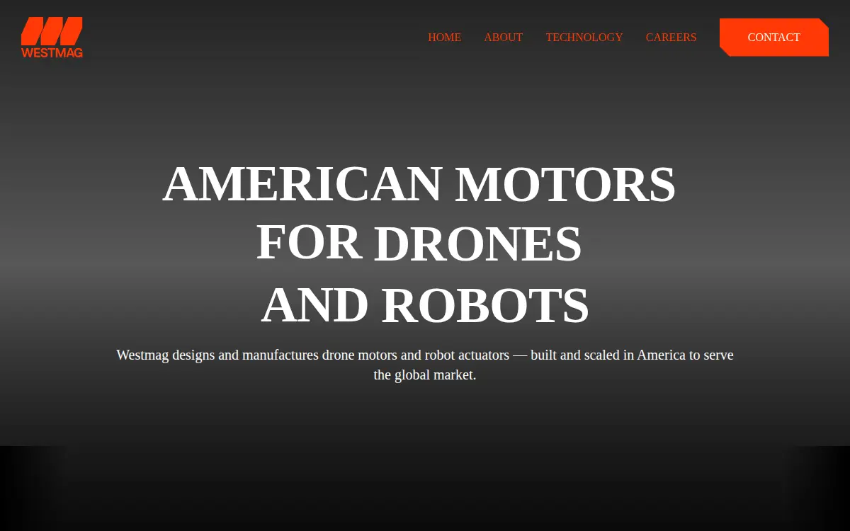 Homepage of Western Magnetics Company