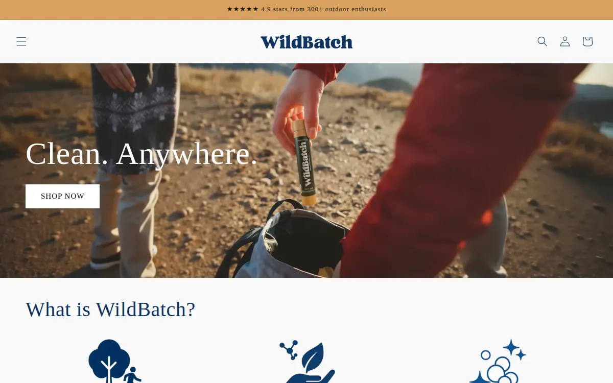 Homepage of Wildbatch LLC