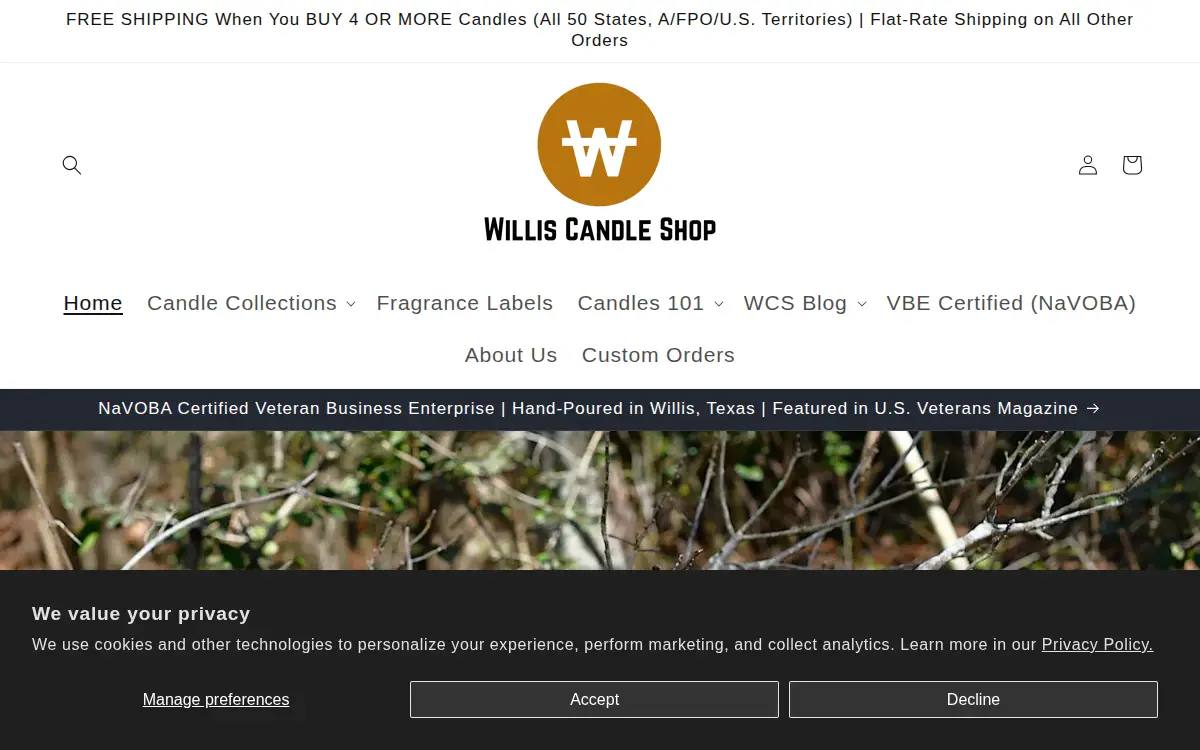 Homepage of O-rob-w Training Solutions, LLC