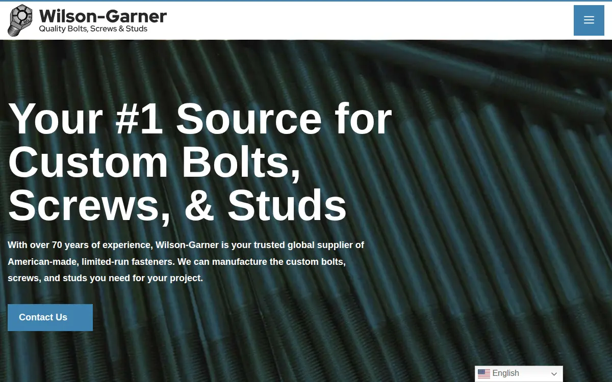 Homepage of Wilson-garner CO