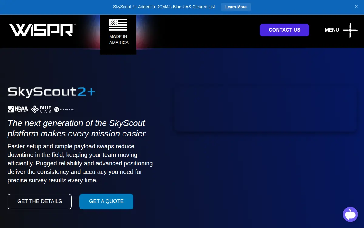 Homepage of Autonomous Industrial Solutions LLC