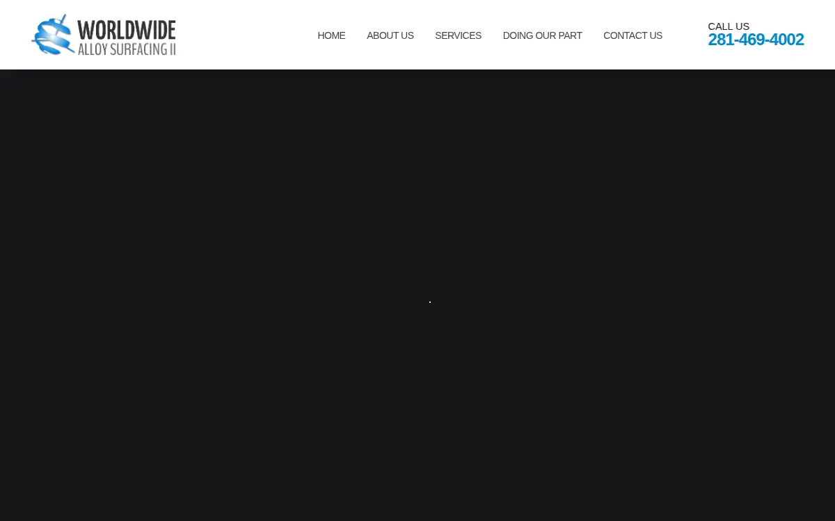 Homepage of Worldwide Alloy Surfacing Ii, LLC