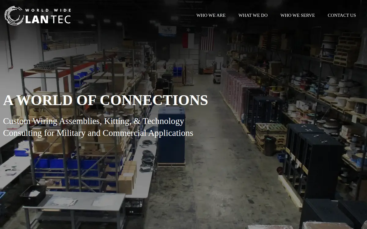 Homepage of World Wide Lan Tec, INC.