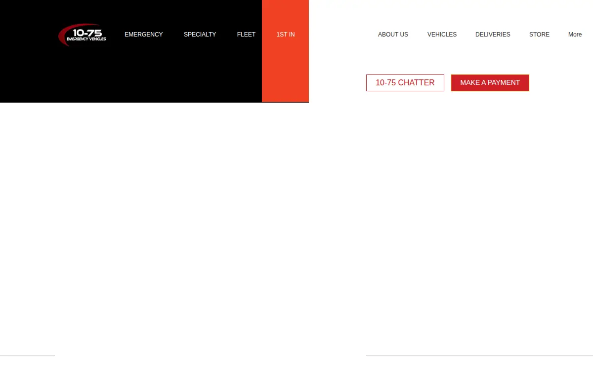 Homepage of 1075 Emergency Lighting LLC