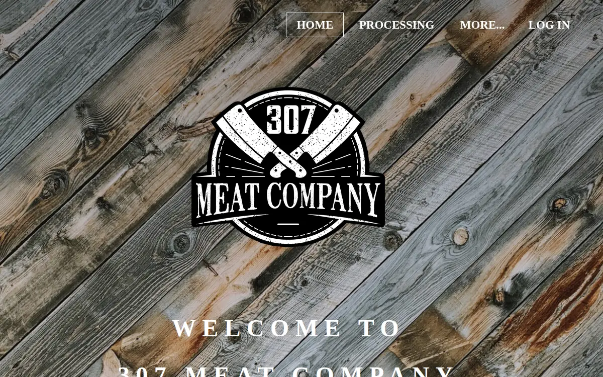 Homepage of 307 Meat CO