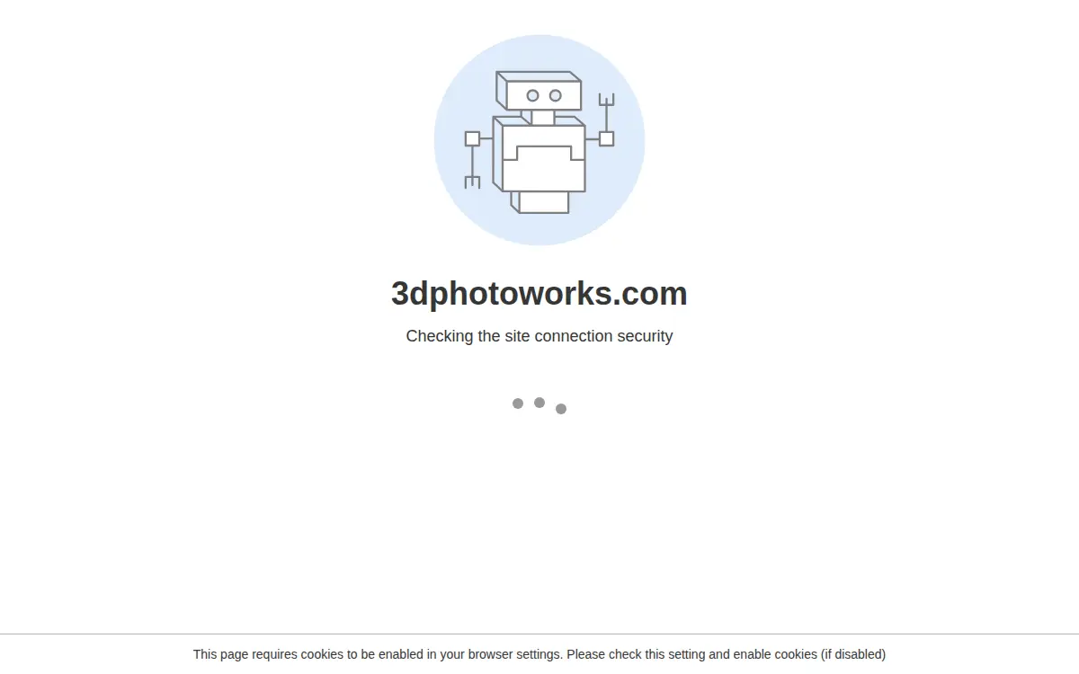 Homepage of 3dphotoworks LLC