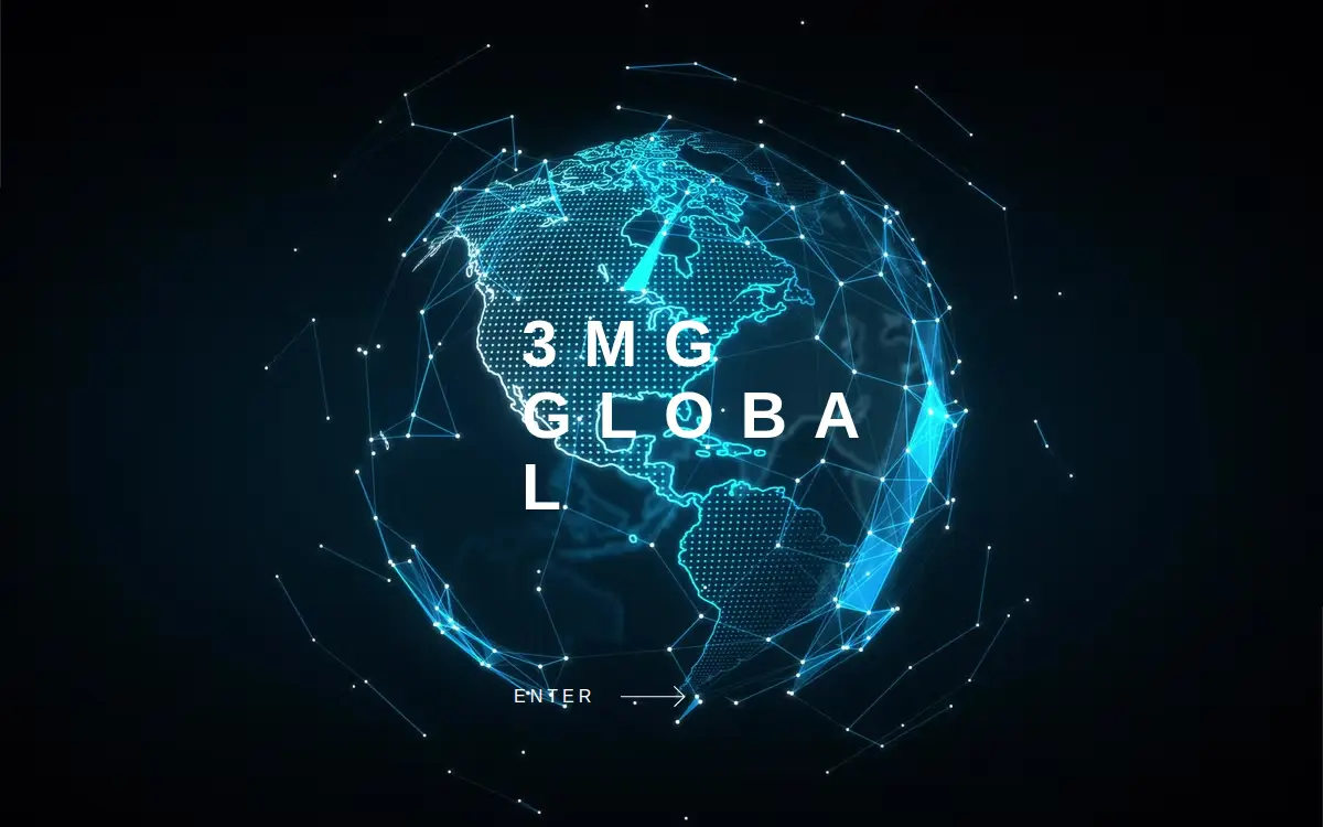 Homepage of 3mg Global LLC