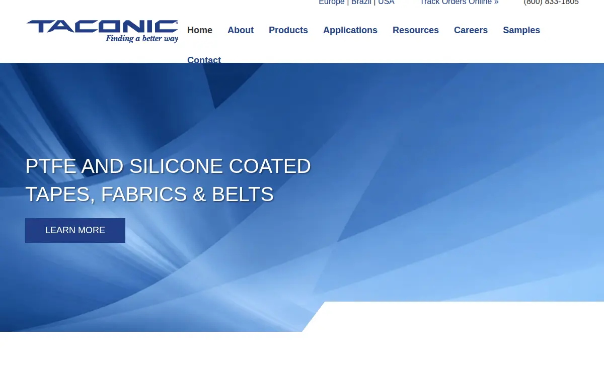 Homepage of Tonoga, INC.