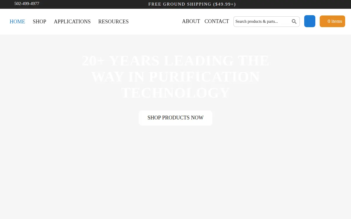 Homepage of A2z Sprouters Supply, INC.