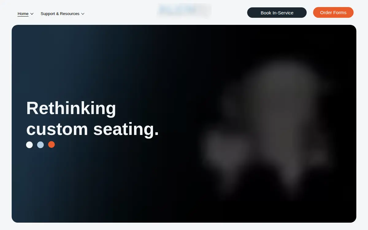 Homepage of Align3d Custom Seating LLC