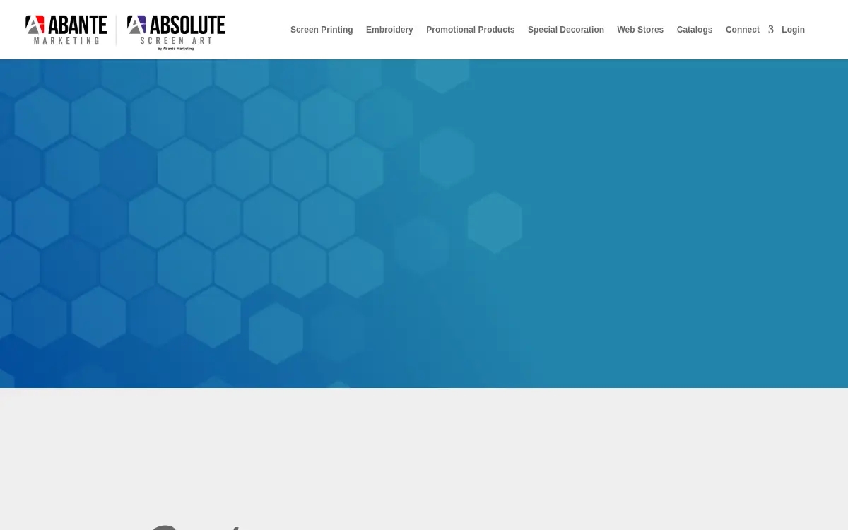 Homepage of Abante LLC