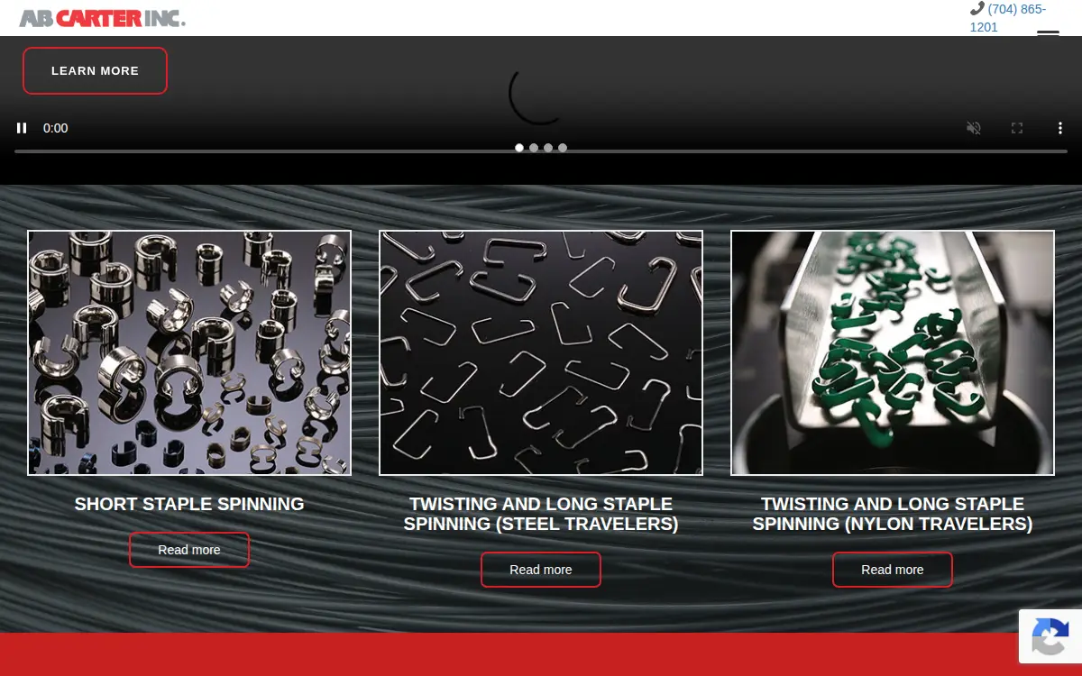 Homepage of A. B. Carter, INC