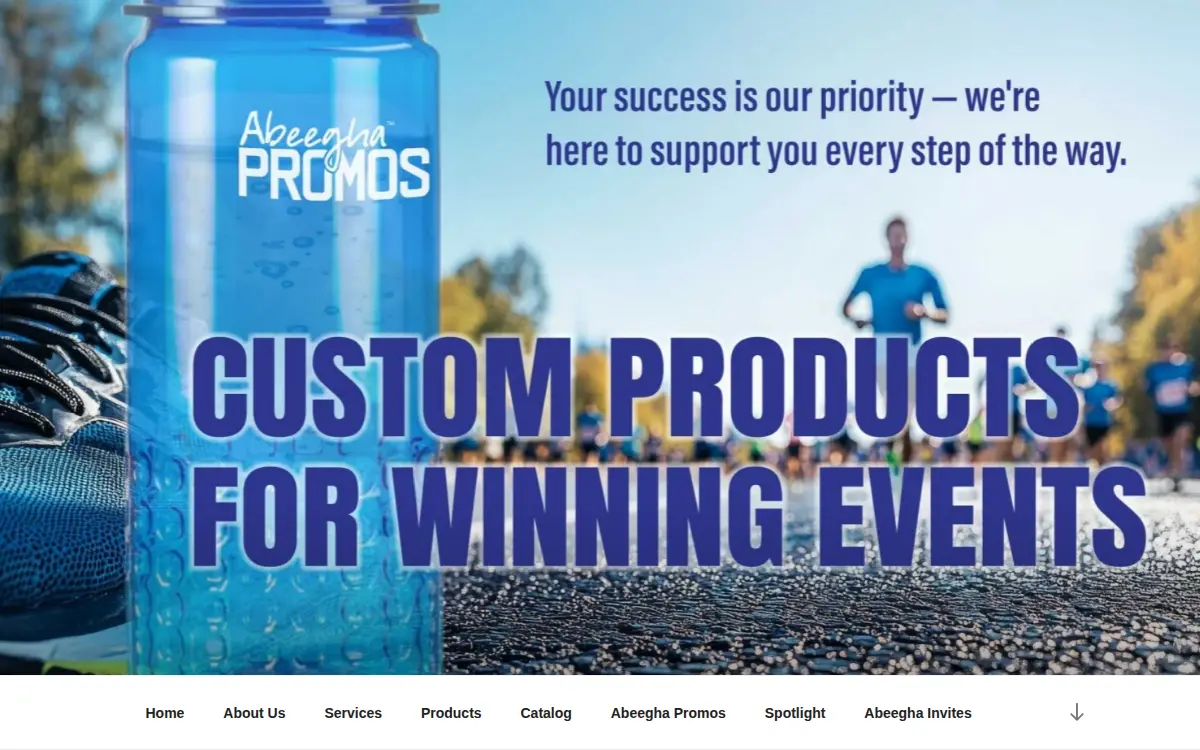 Homepage of Abeegha Solutions, LLC