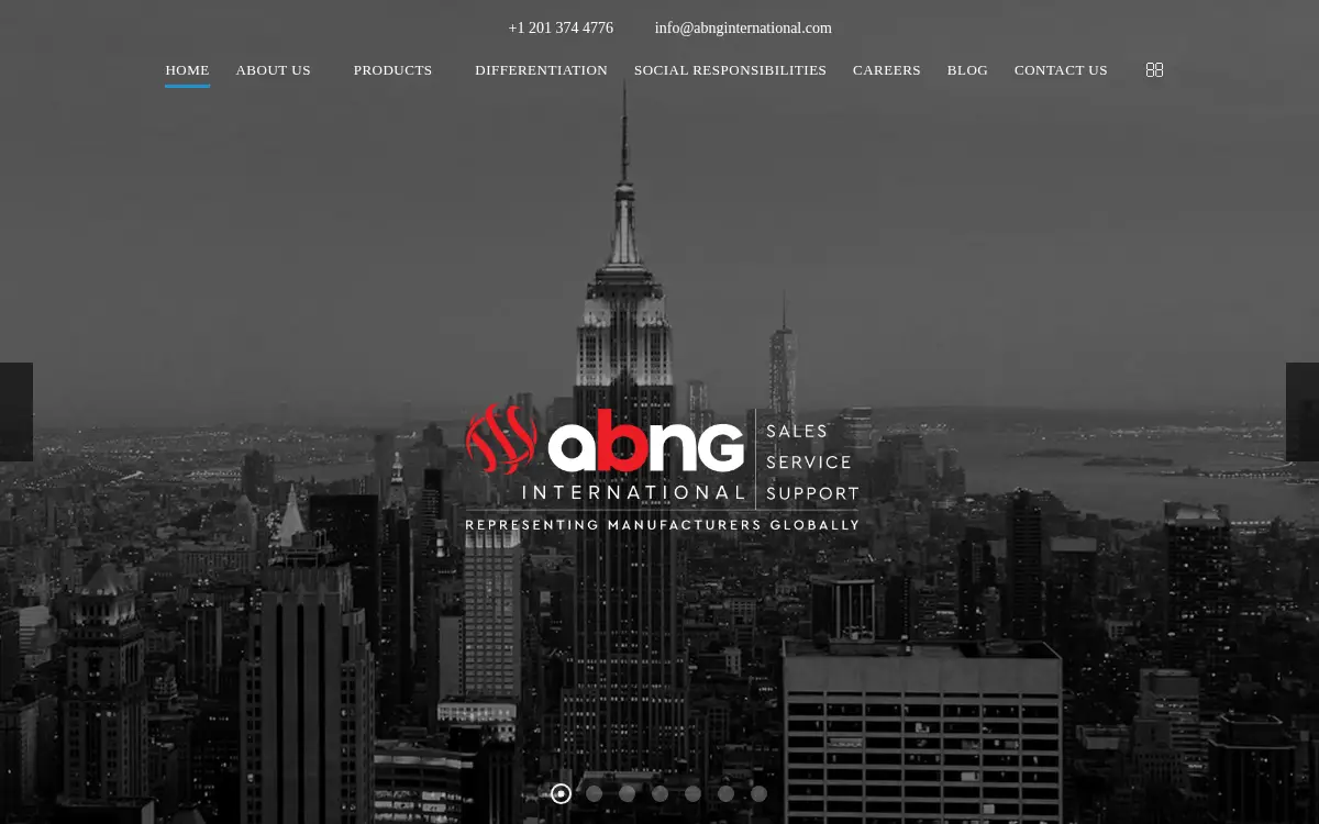 Homepage of The Abn Group International, INC.