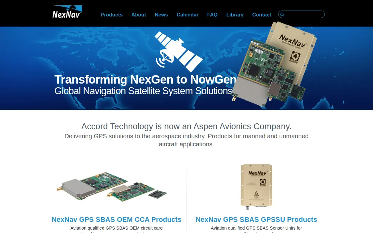 Homepage of Accord Technology LLC