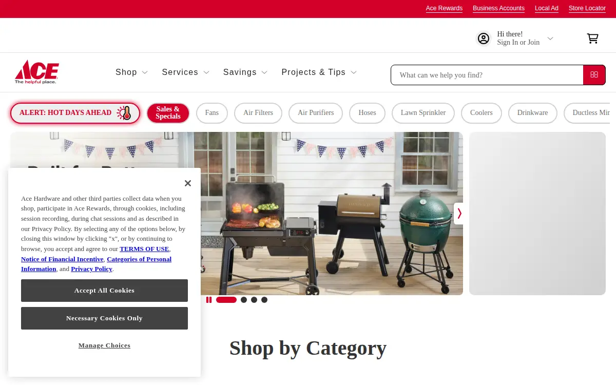 Homepage of Okemah Hardware & Supply LLC