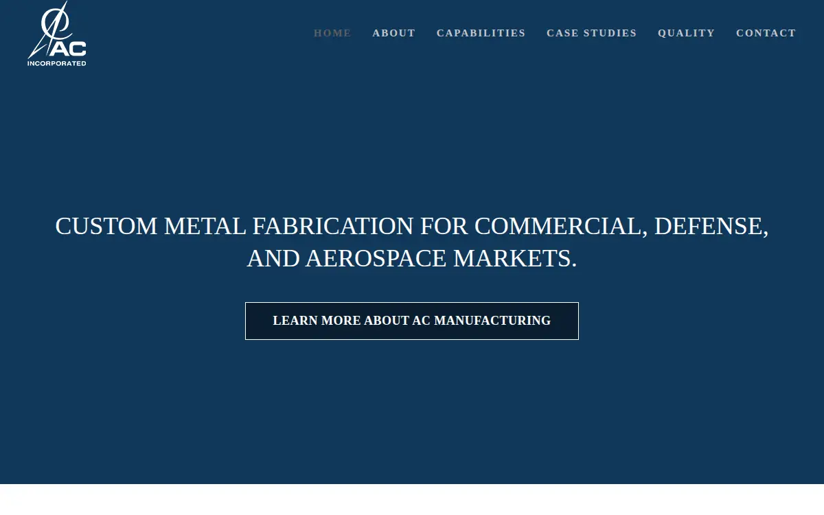 Homepage of Ac INC