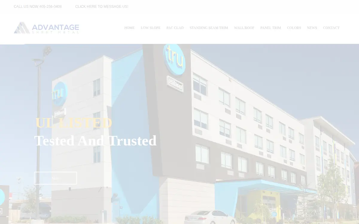 Homepage of G & H Consolidated Industries LLC
