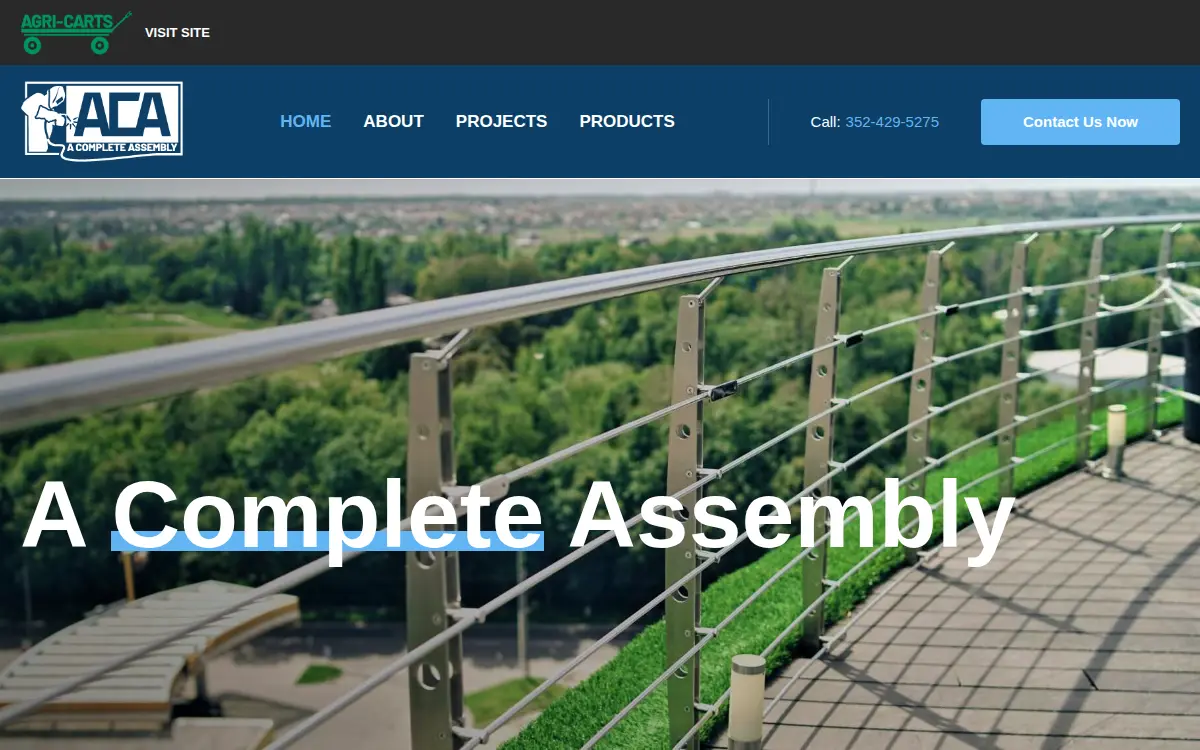 Homepage of All Clean Orlando LLC