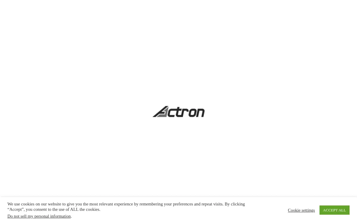 Homepage of Actron Manufacturing, INC.