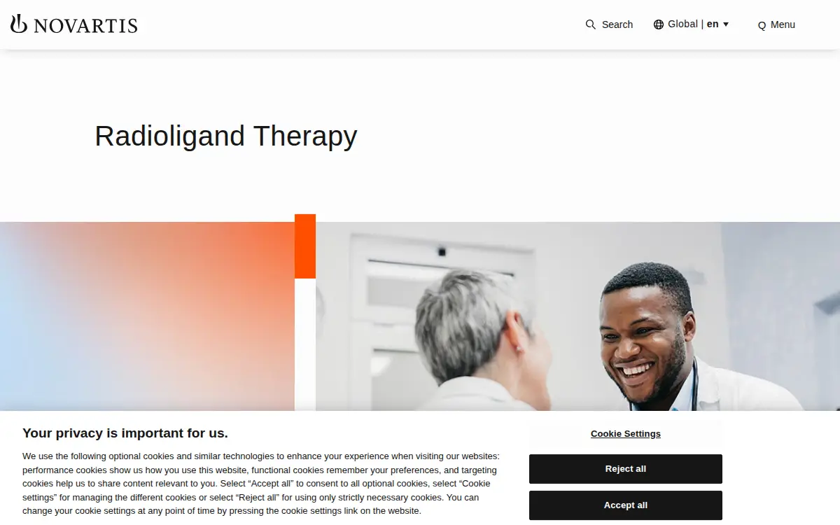 Homepage of Advanced Accelerator Applications USA INC