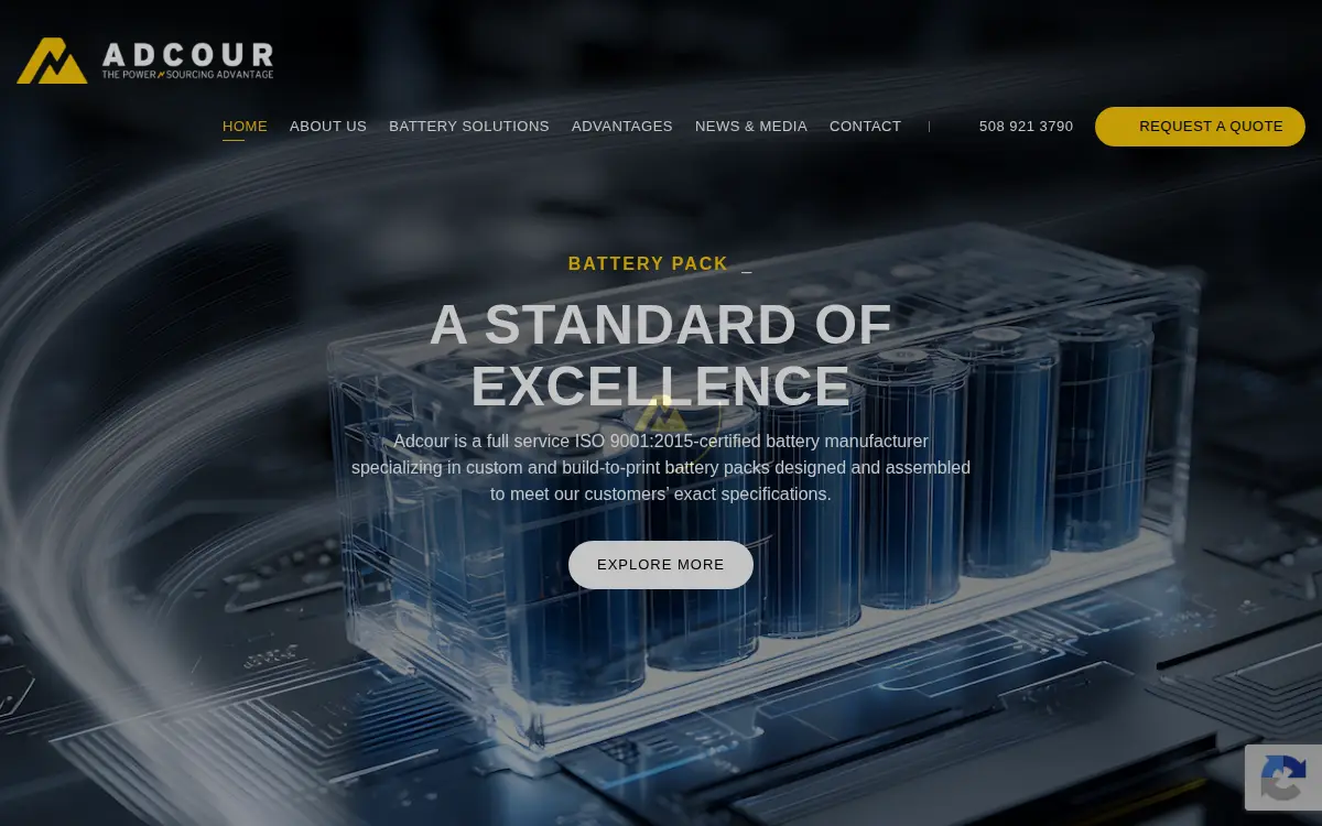 Homepage of Adcour INC