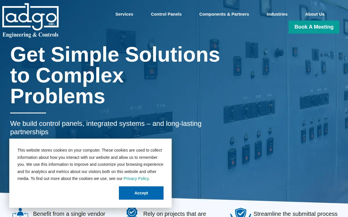 Homepage of Adgo INC