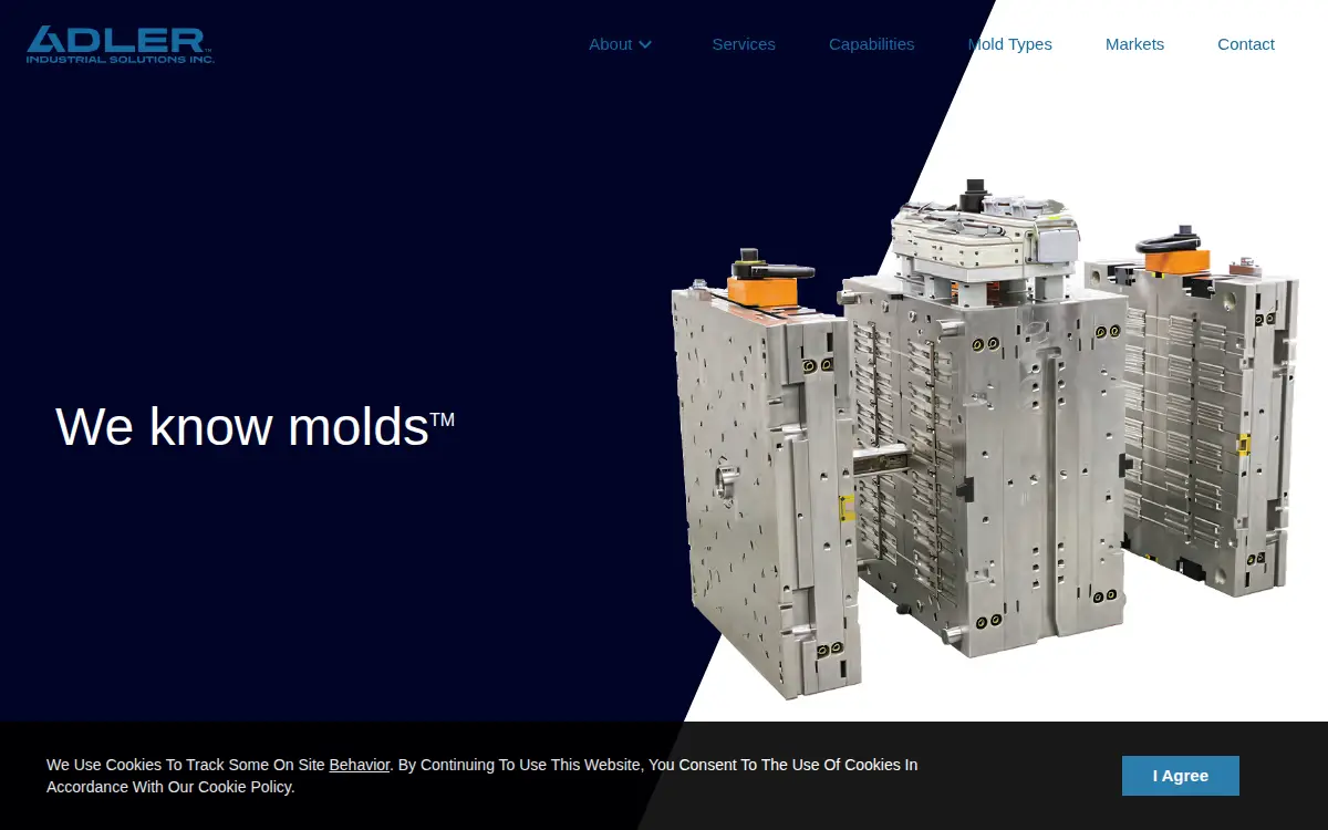 Homepage of Adler Industrial Solutions, INC.