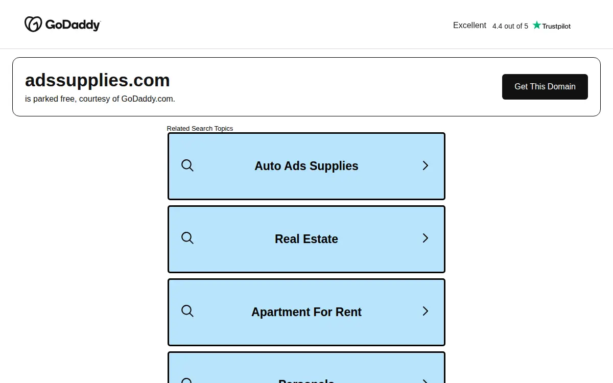 Homepage of Ads Aero Distribution Services INC
