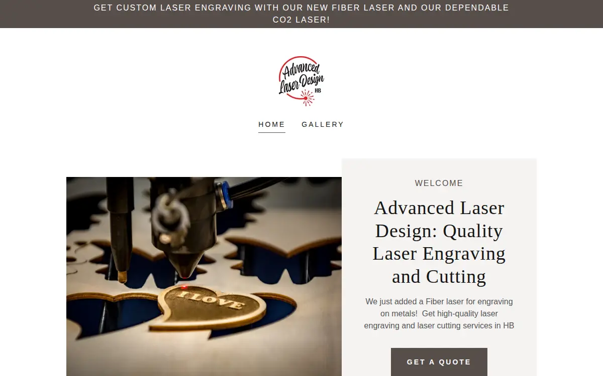 Homepage of Michelle Callahan