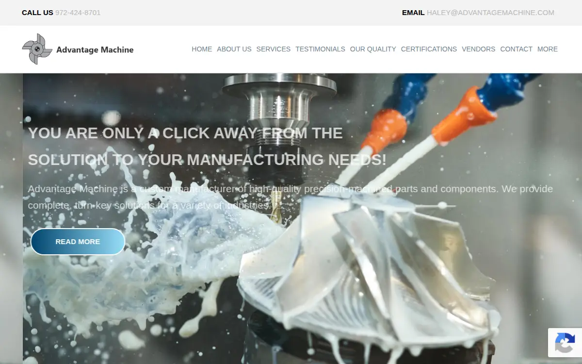 Homepage of Manderscheid, INC