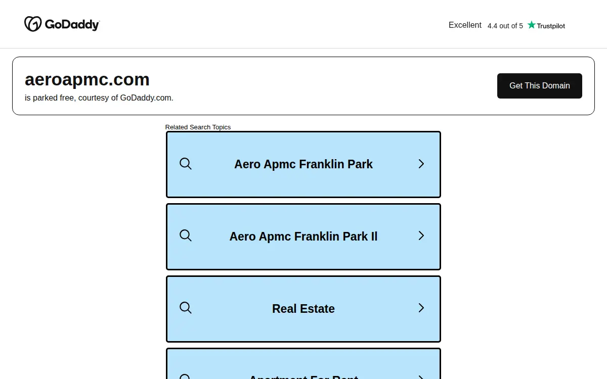 Homepage of Aero Apmc INC