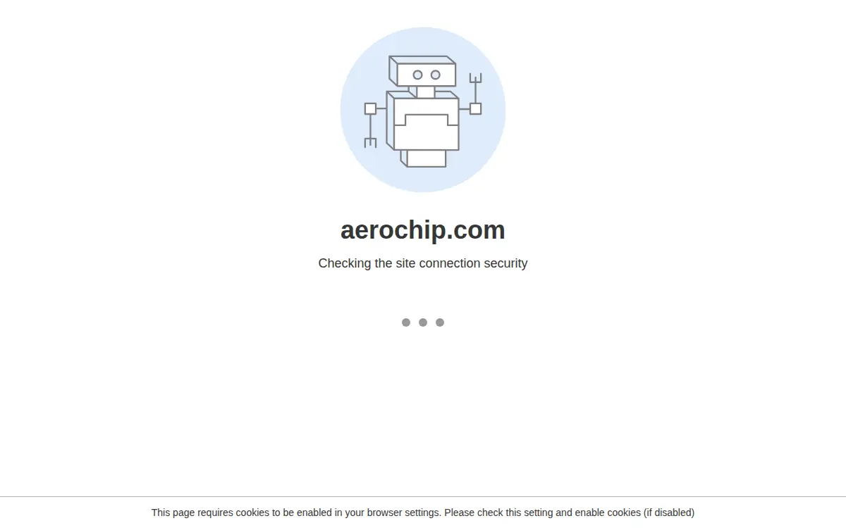 Homepage of Aero Chip, INC.