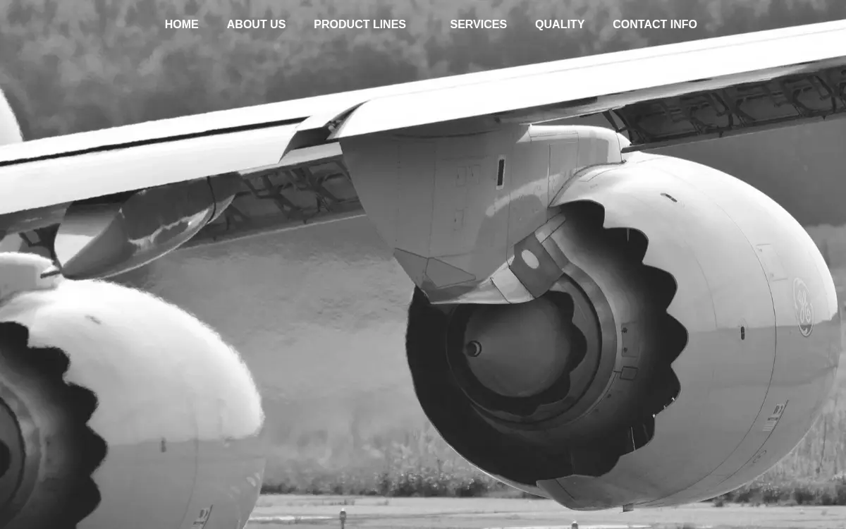 Homepage of Aerocor Engine Group LLC