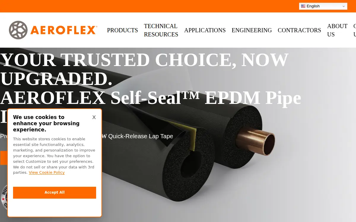Homepage of Aeroflex Usa, INC.