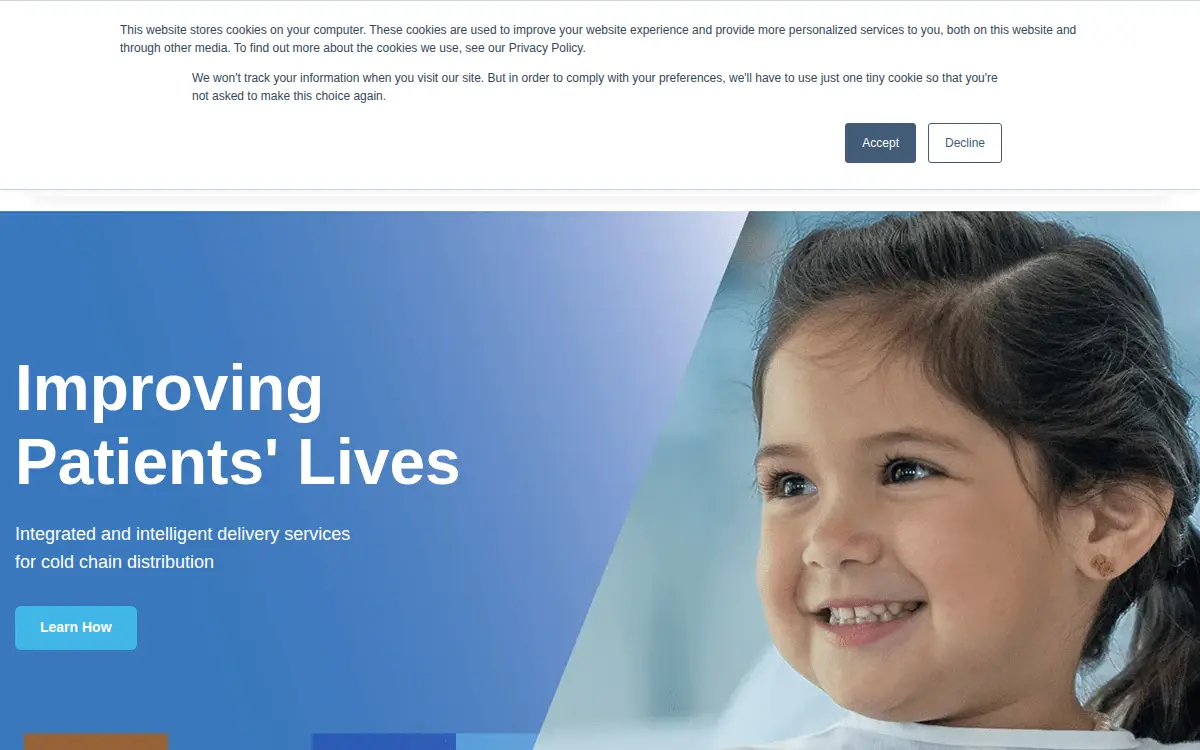 Homepage of American Aerogel Corporation