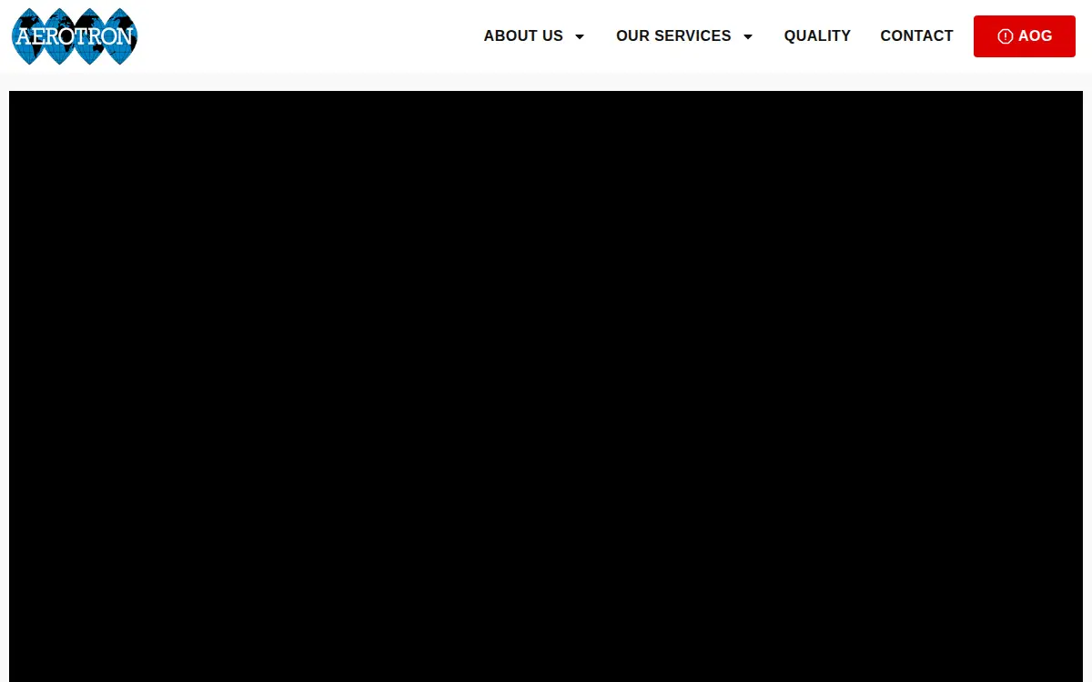 Homepage of Aerotron Component Repair LLC