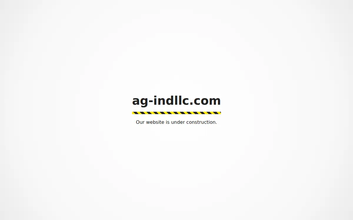 Homepage of Ag Industries LLC
