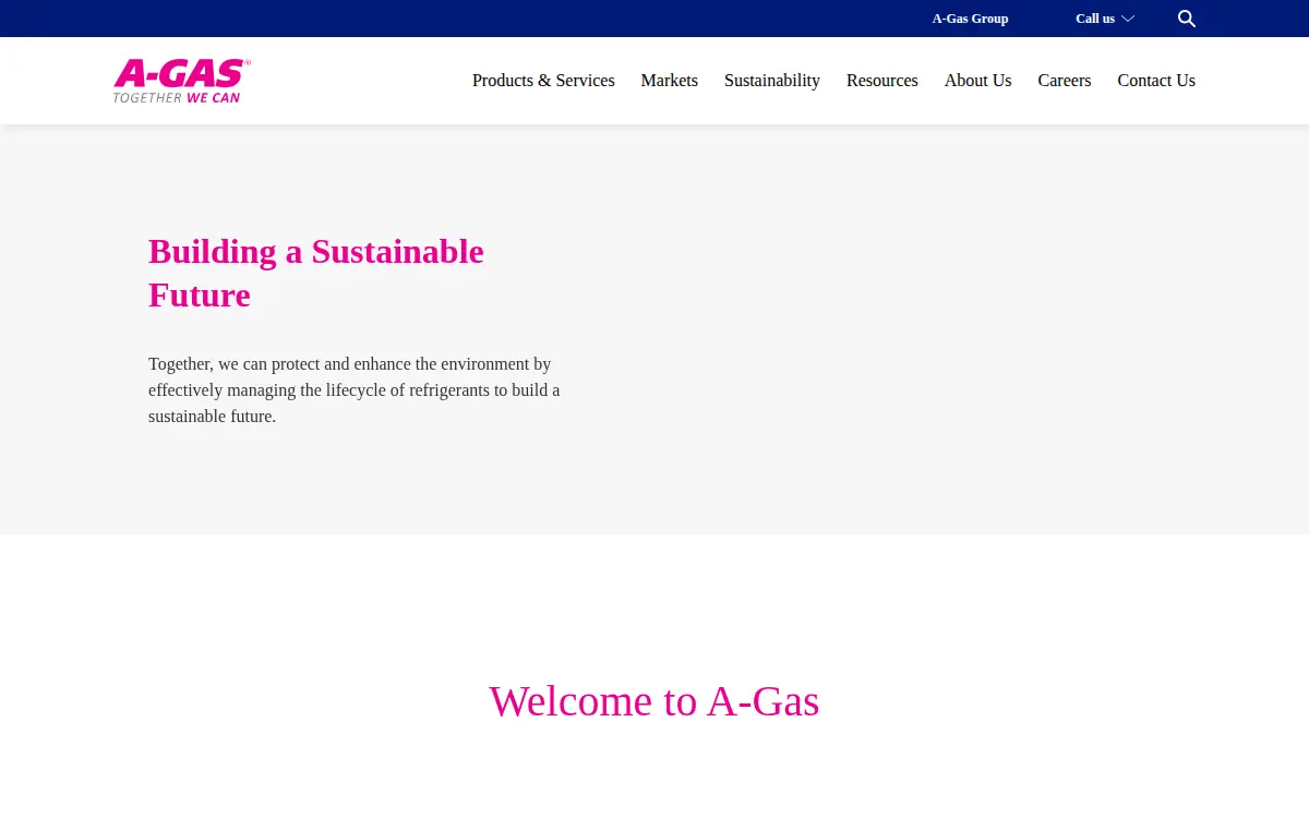 Homepage of Agas US INC