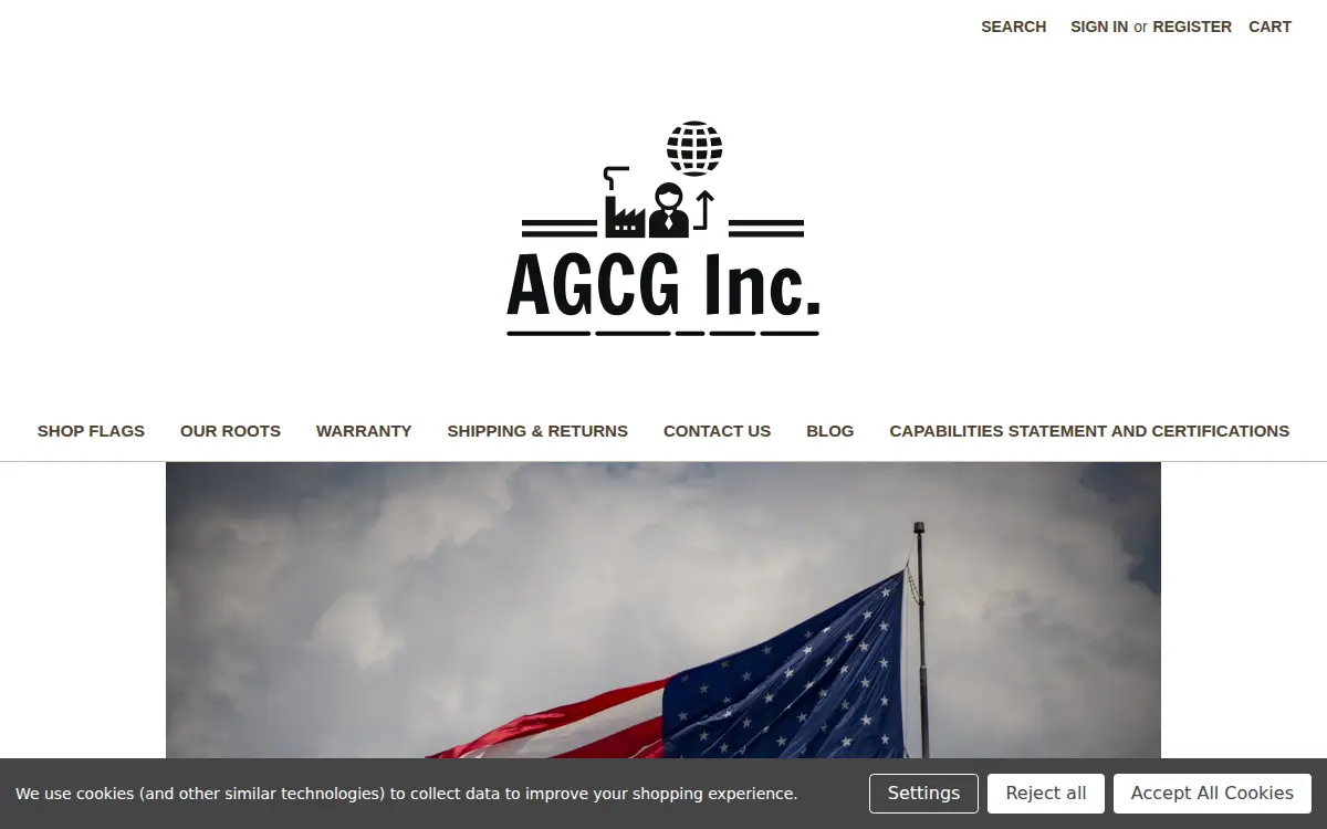 Homepage of Agcg INC