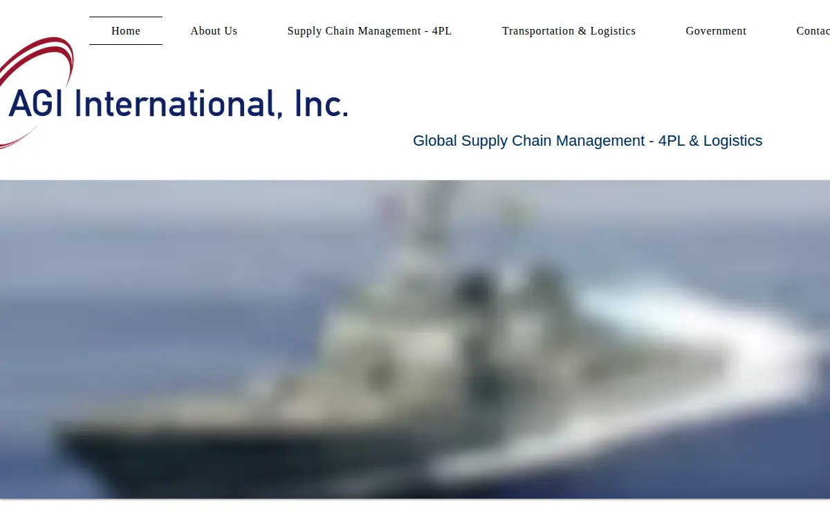 Homepage of Agi International, INC.