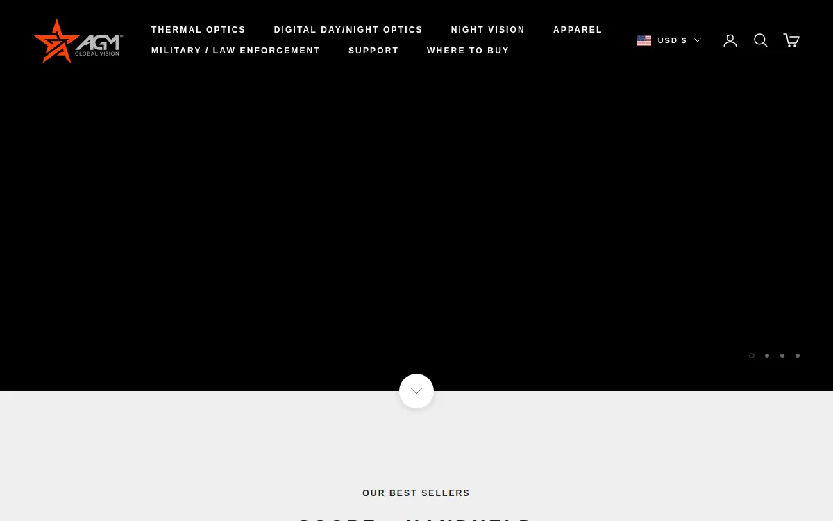 Homepage of Agm Global Vision LLC