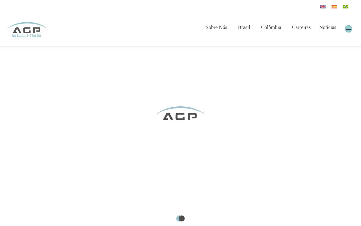 Homepage of American Glass Products Company