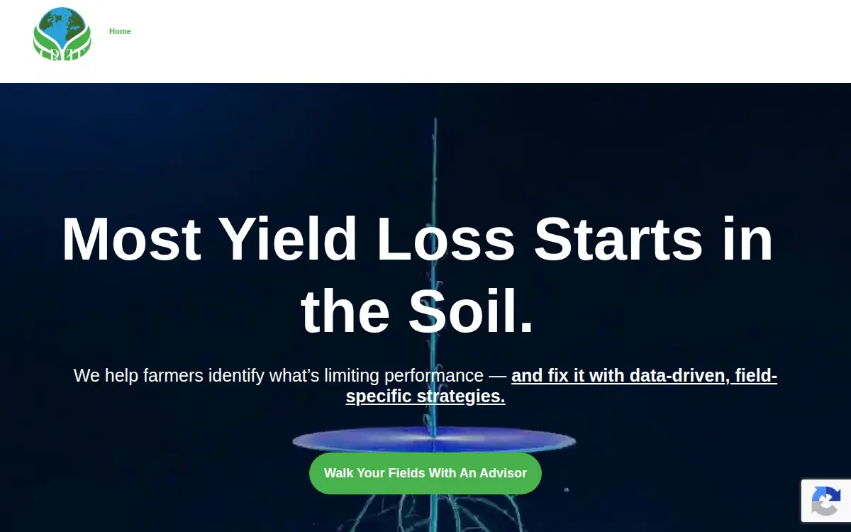 Homepage of Agritec International INC